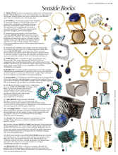 Brick C ring featured in British Vogue of sustainable jewellery