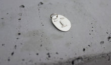 Art face necklace handmade in recycled sterling silver. sustainable jewellery made in copenhagen