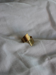 18k gold plated adjustable ring
