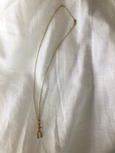 unique 18k gold necklace